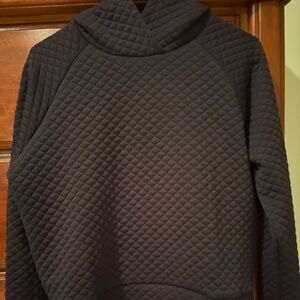 New Balance Black Quilted running hoodie size Small, Excellent condition